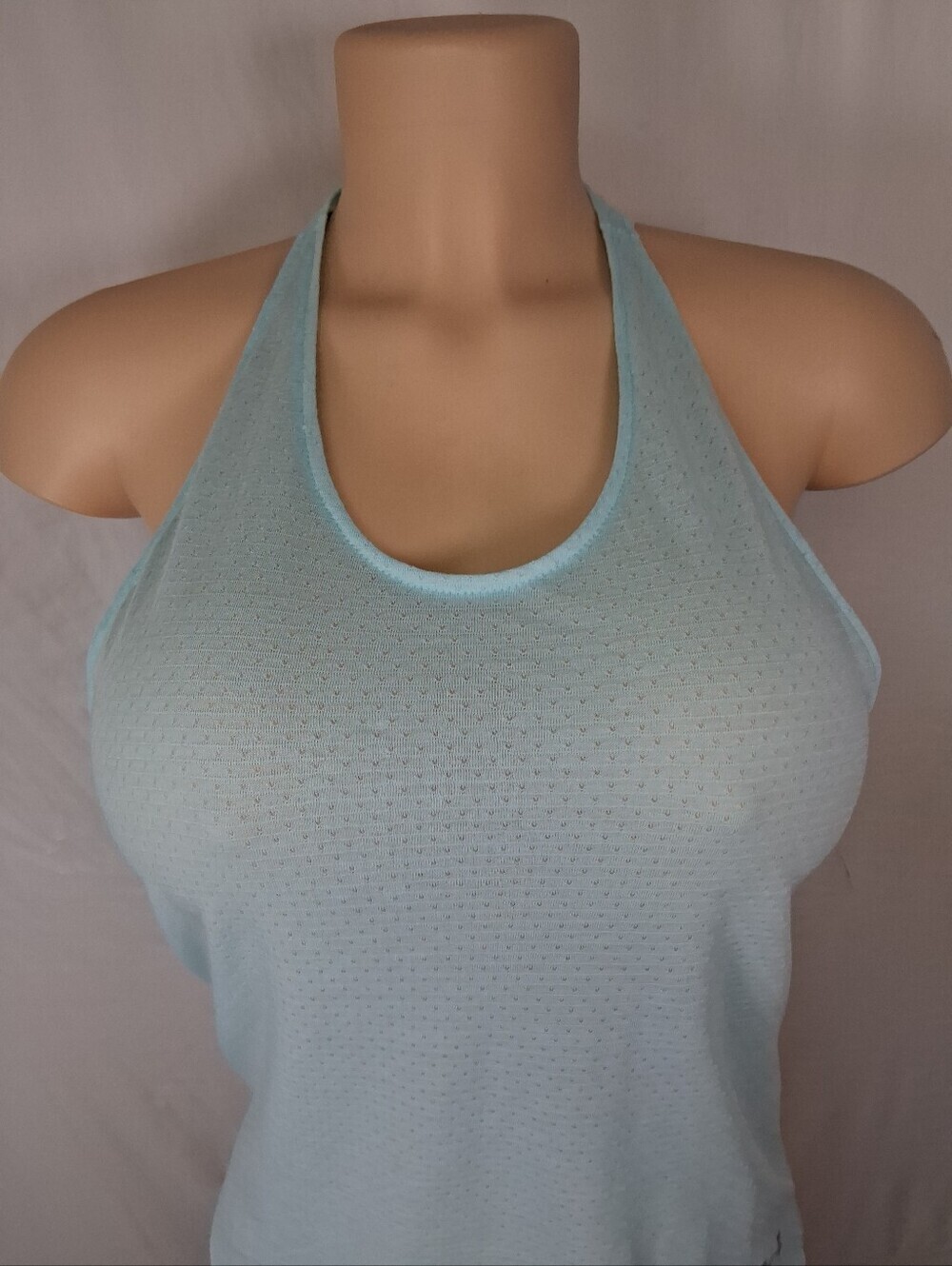 Under Armour Light Blue Performance Halter Tank - Picture 12 of 17